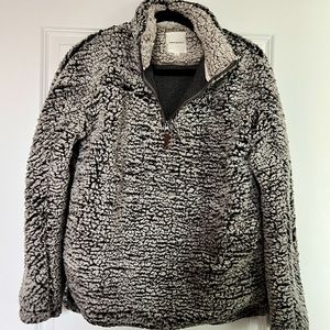 Thread & Supply Teddy Quarter Zip Pullover